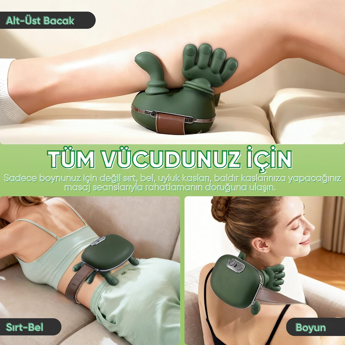 Isı Terapili Biyonik Masaj Aleti