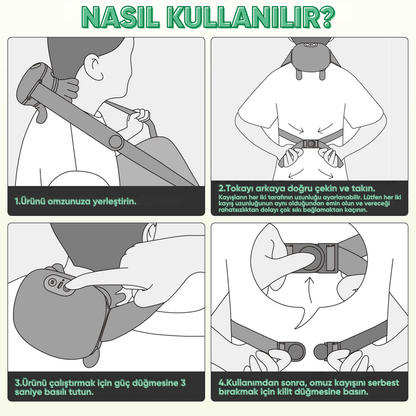 Isı Terapili Biyonik Masaj Aleti